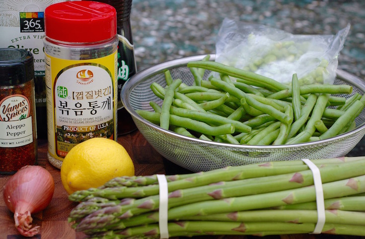 Asparagus, Green Bean and Edamame Salad - 1 of 10